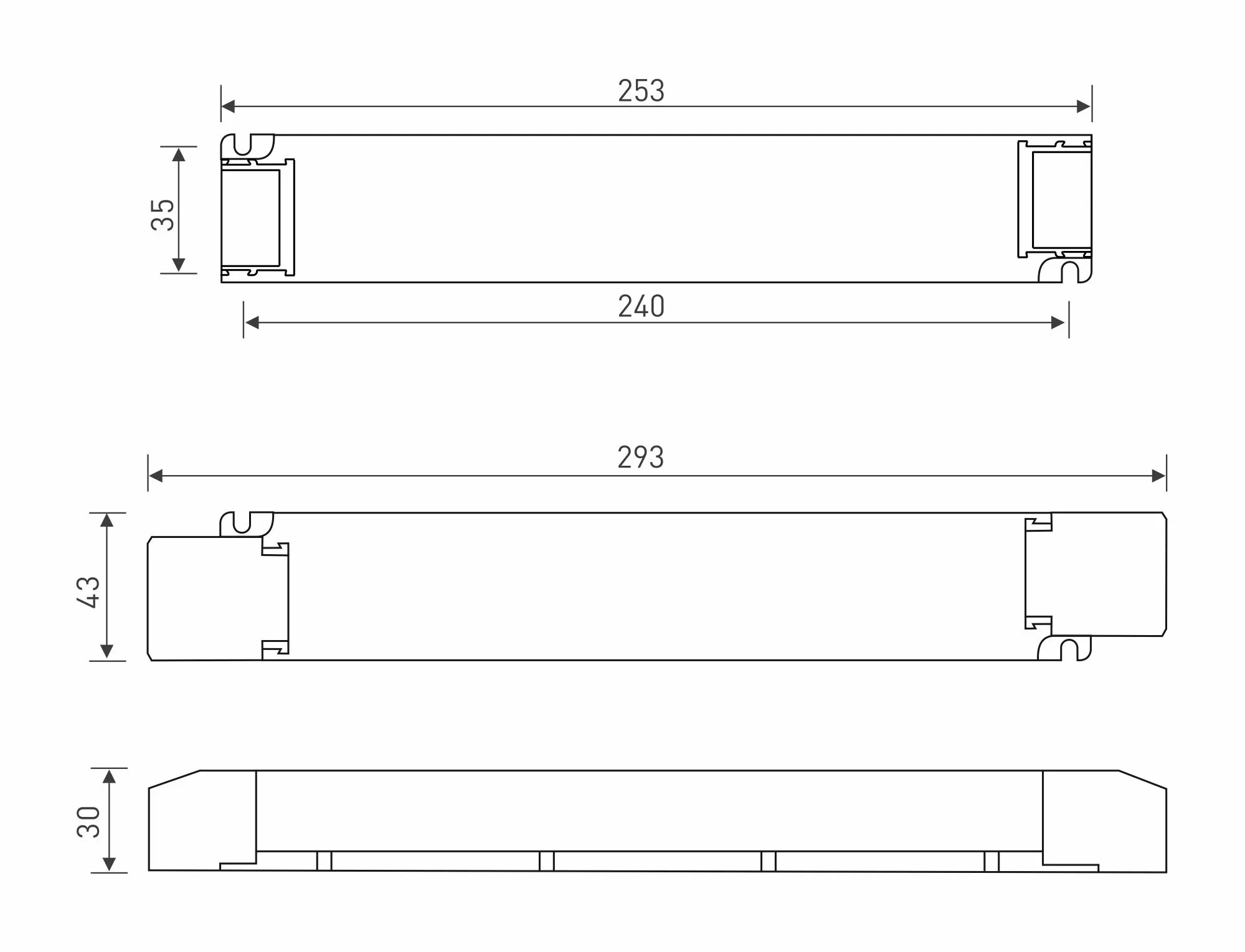 Leading edge (Triac), Trailing edge (ELV) Phase-cut and Push DIM/CCT, 0-100% Dim, Constant Voltage 75W, 24Vdc 3.12A, 200-240Vac, IP20, 5yrs Warranty. LM-75-24-G2T2  LTECH Constant Voltage